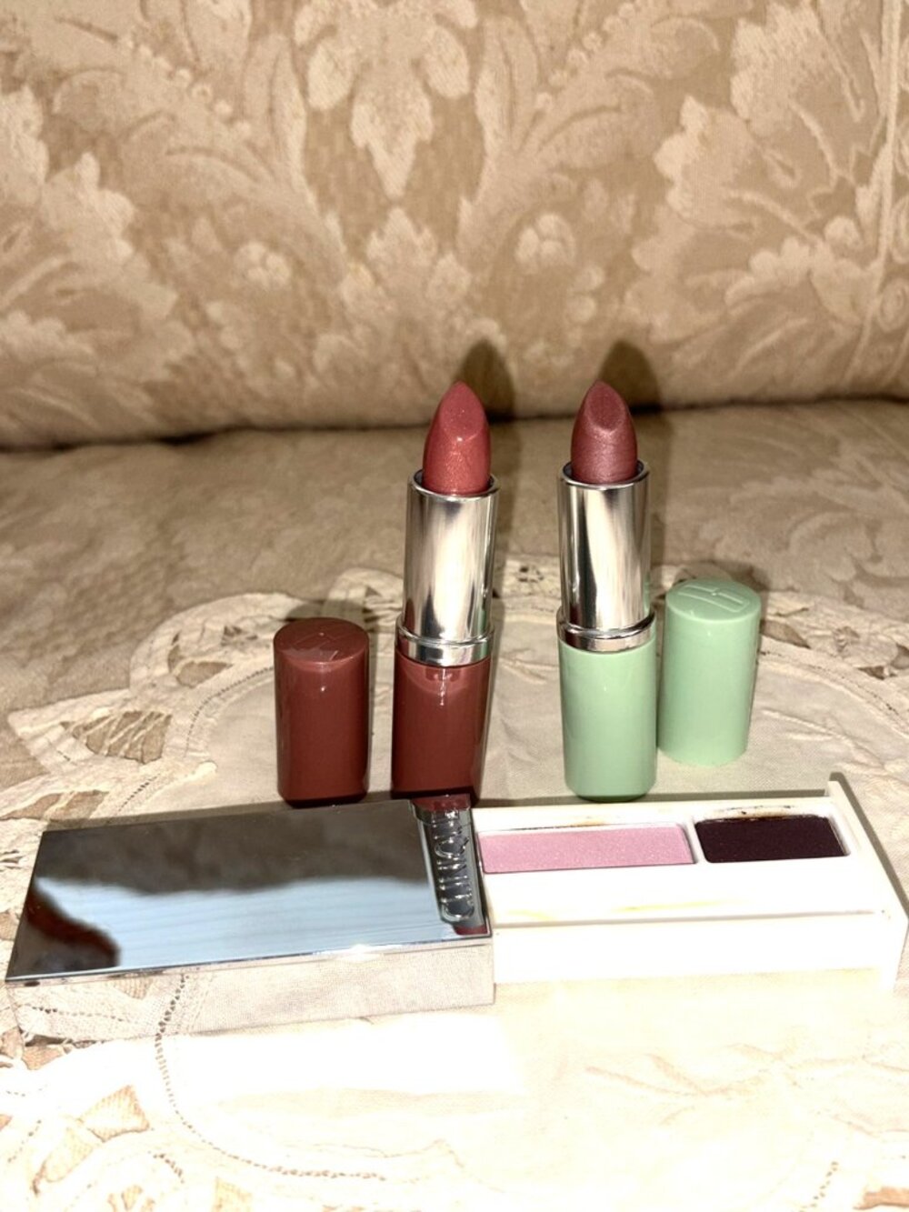 💋 Clinique Lipstick Duo & Eyeshadow Compact